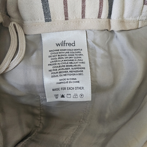 Wilfred Darontal Greyscale Isla Tartan Career Pant Size 0 - Picture 8 of 9